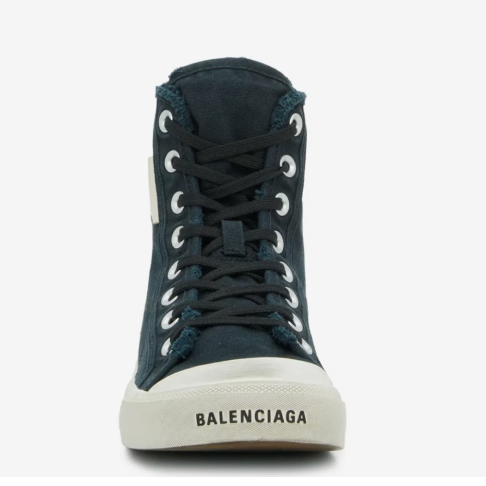 Balenciaga Women's Black High-Top Sneakers - Picture 2 of 13